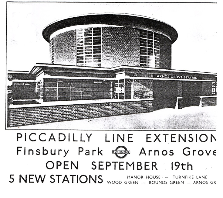 Friern and Finchley Photo Archive Arnos Grove Station