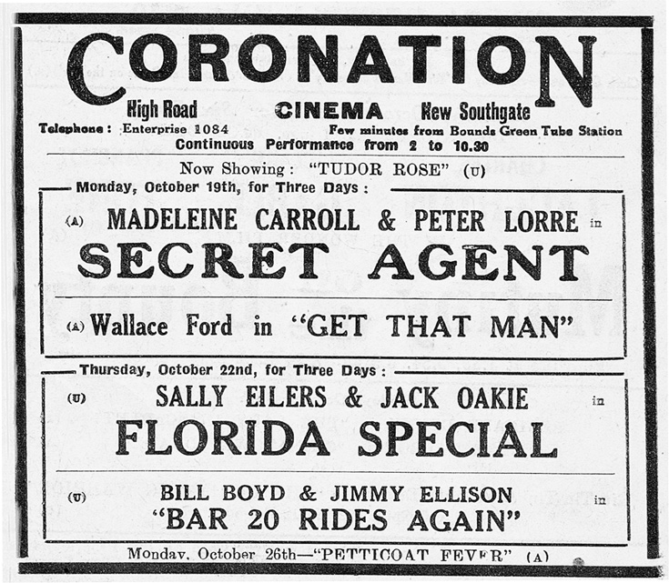 Friern and Finchley Photo Archive Coronation Cinema