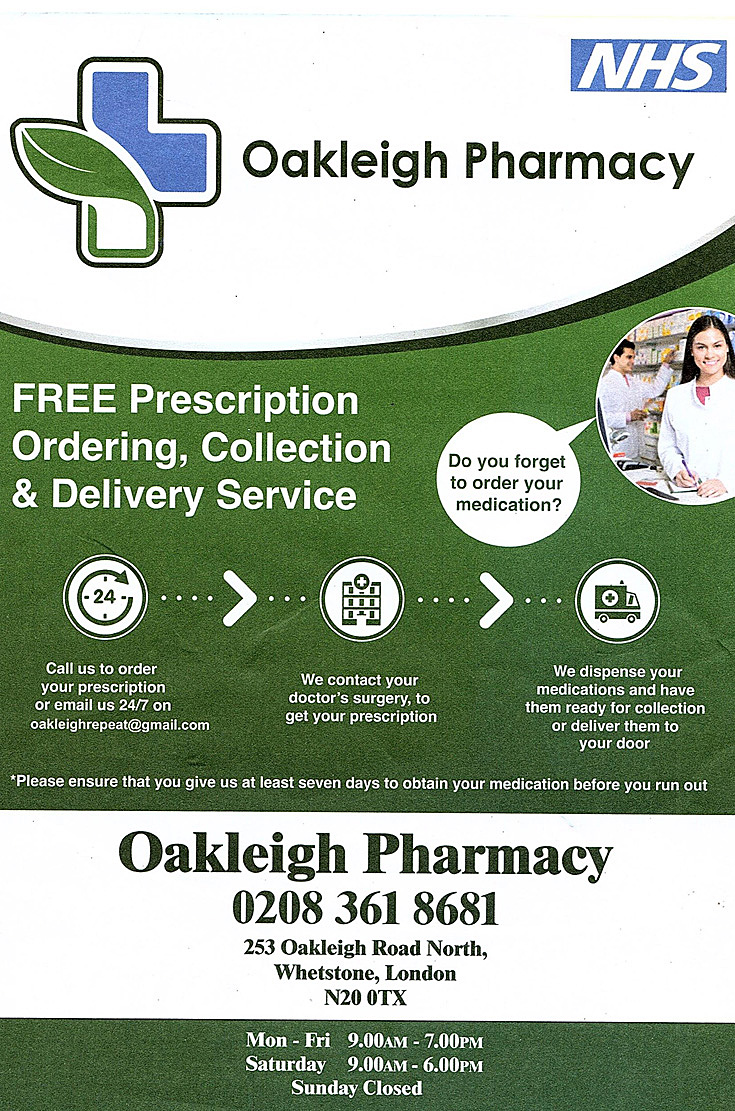 Friern Photo Archive Oakleigh Pharmacy