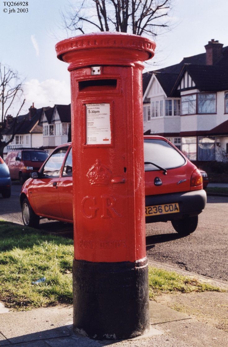 Friern and Finchley Photo Archive Post Box