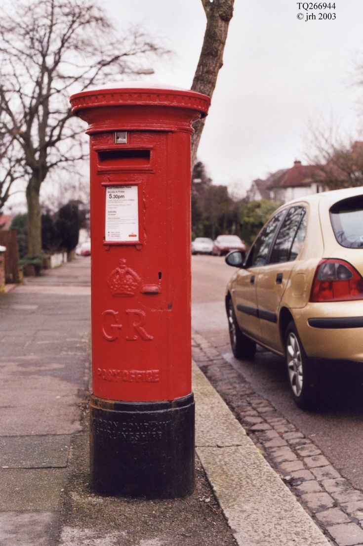 Friern and Finchley Photo Archive Post Box
