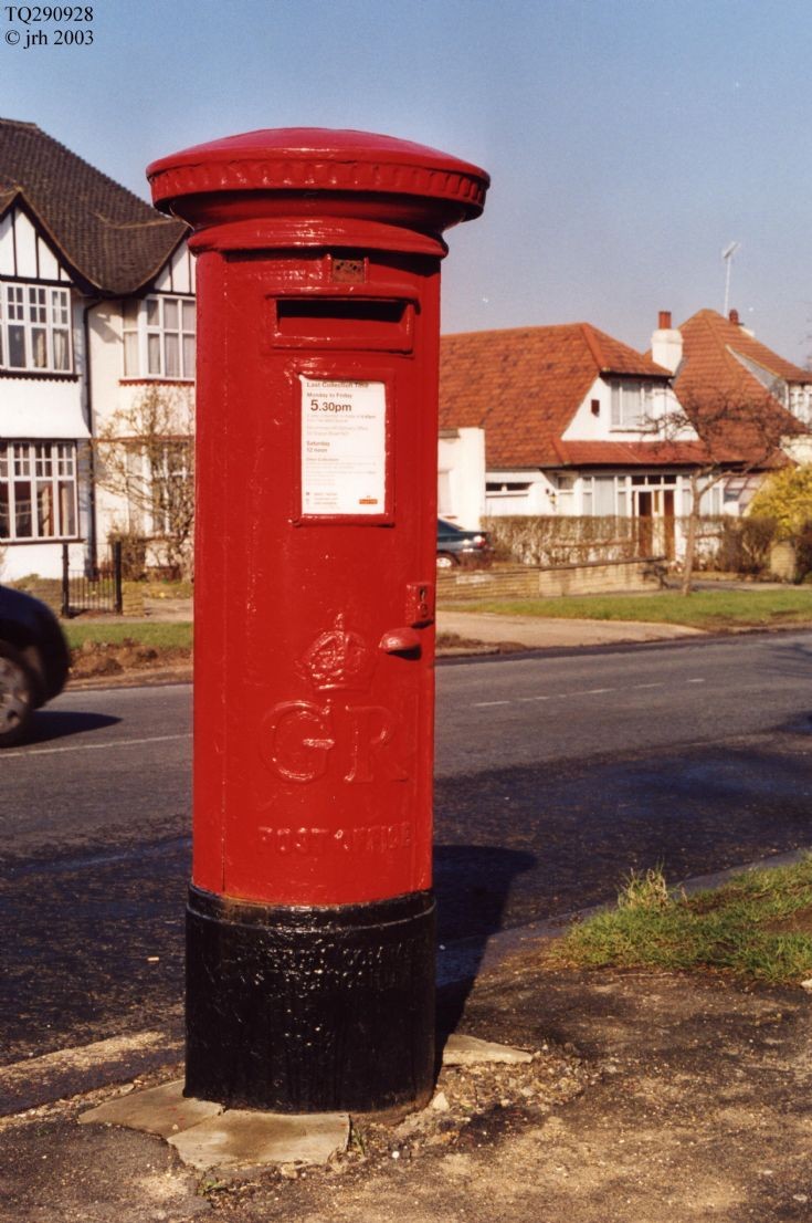Friern and Finchley Photo Archive Post box