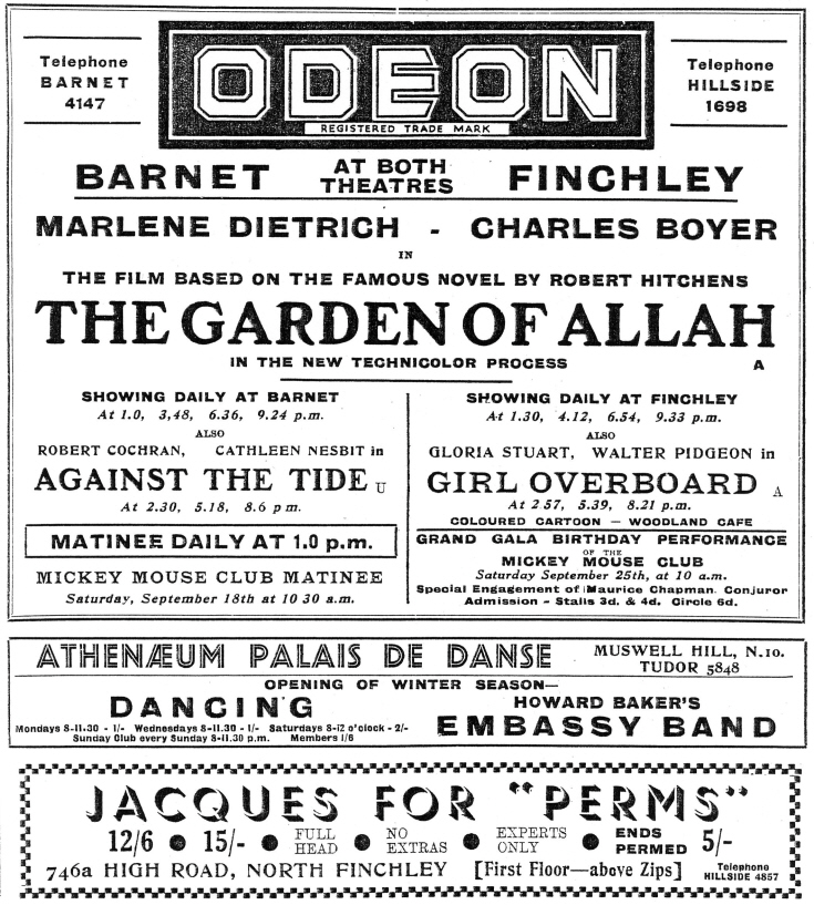 Friern and Finchley Photo Archive Odeon, North Finchley