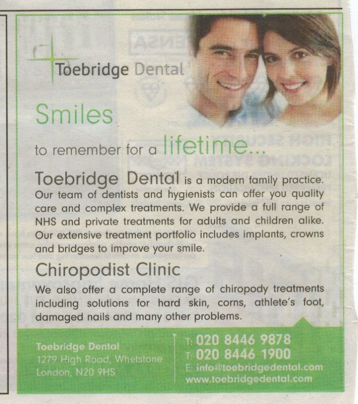 Friern and Finchley Photo Archive Toebridge Dental