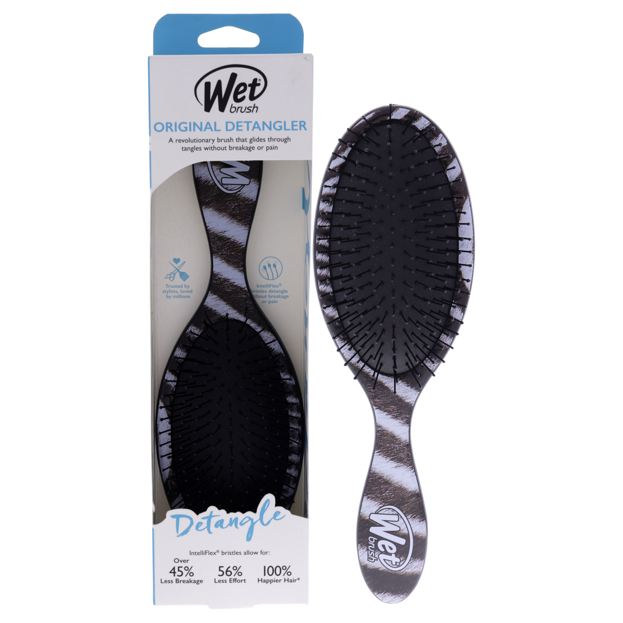 Četka za kosu Original Detangler Zebra Wet Brush Frisa