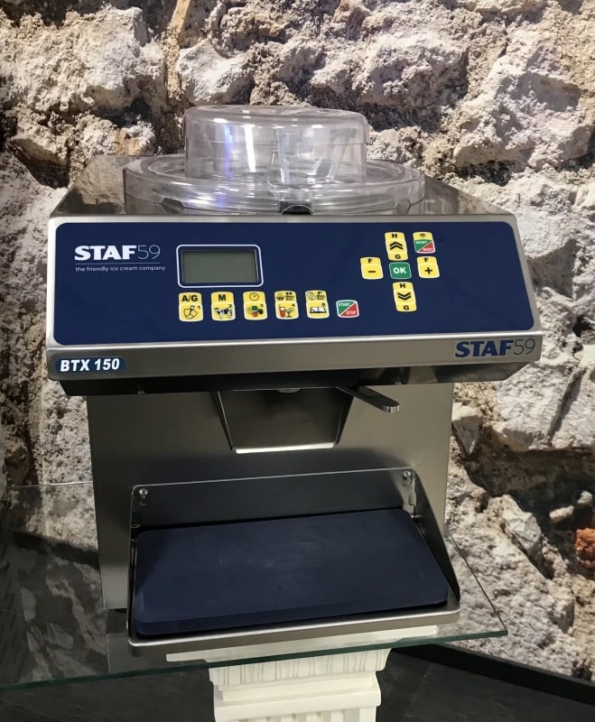 Table ice machine Staff BTX 150 Made in Italy demonstration model