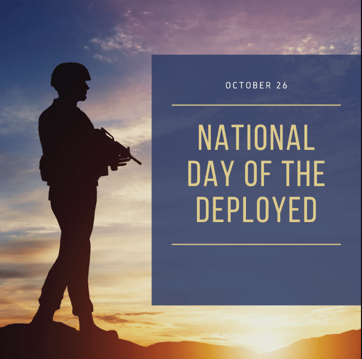 NATIONAL DAY OF THE DEPLOYED ￨ American Legion, Peter J Courcy Post 178