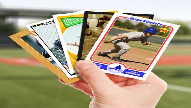 How To Make Baseball Cards Without Ink