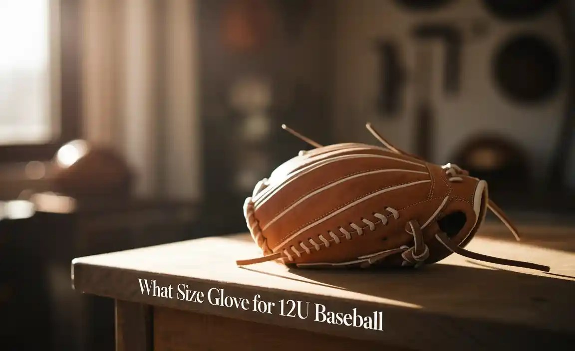 Standard Glove Sizes for 12U Players