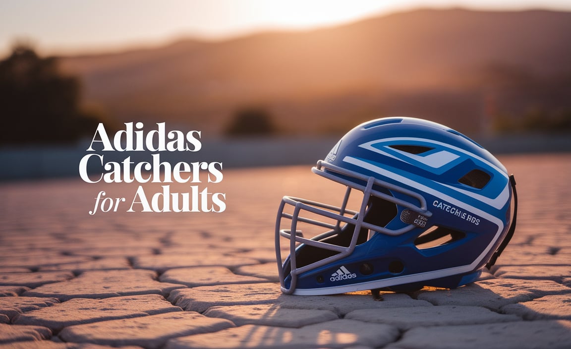 Adidas Catchers Helmet for Adults