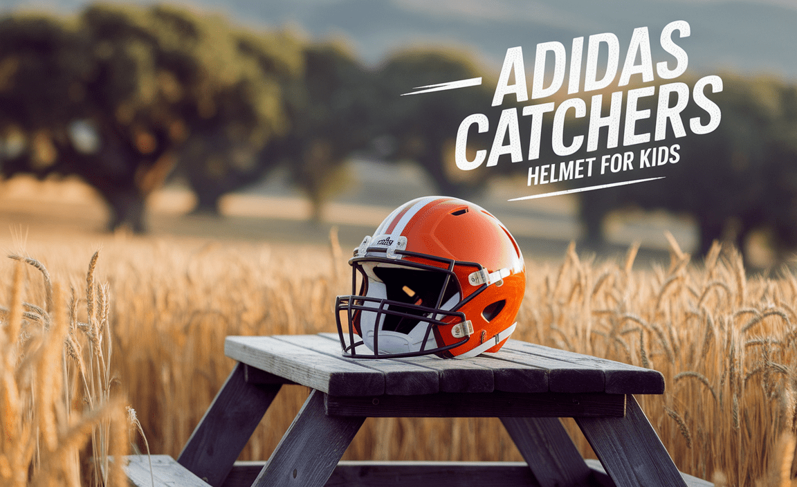 Adidas Catchers Helmet for Kids