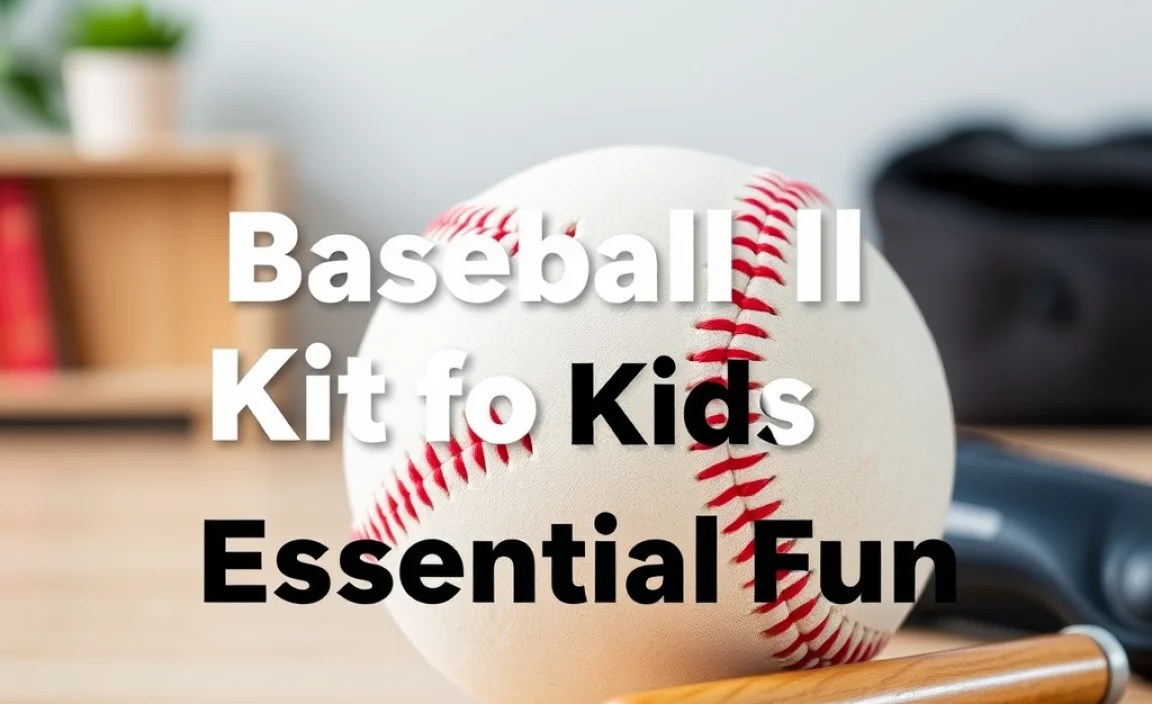 Baseball Kit for Kids: Essential Fun