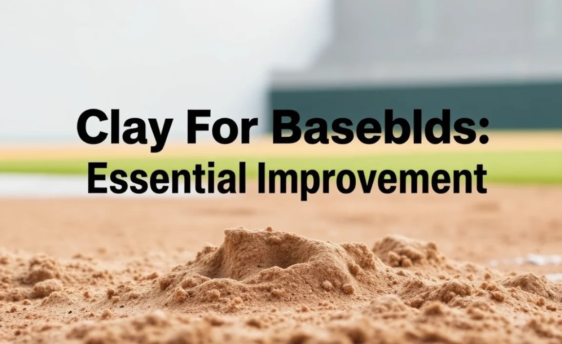 Clay For Baseball Fields: Essential Improvement