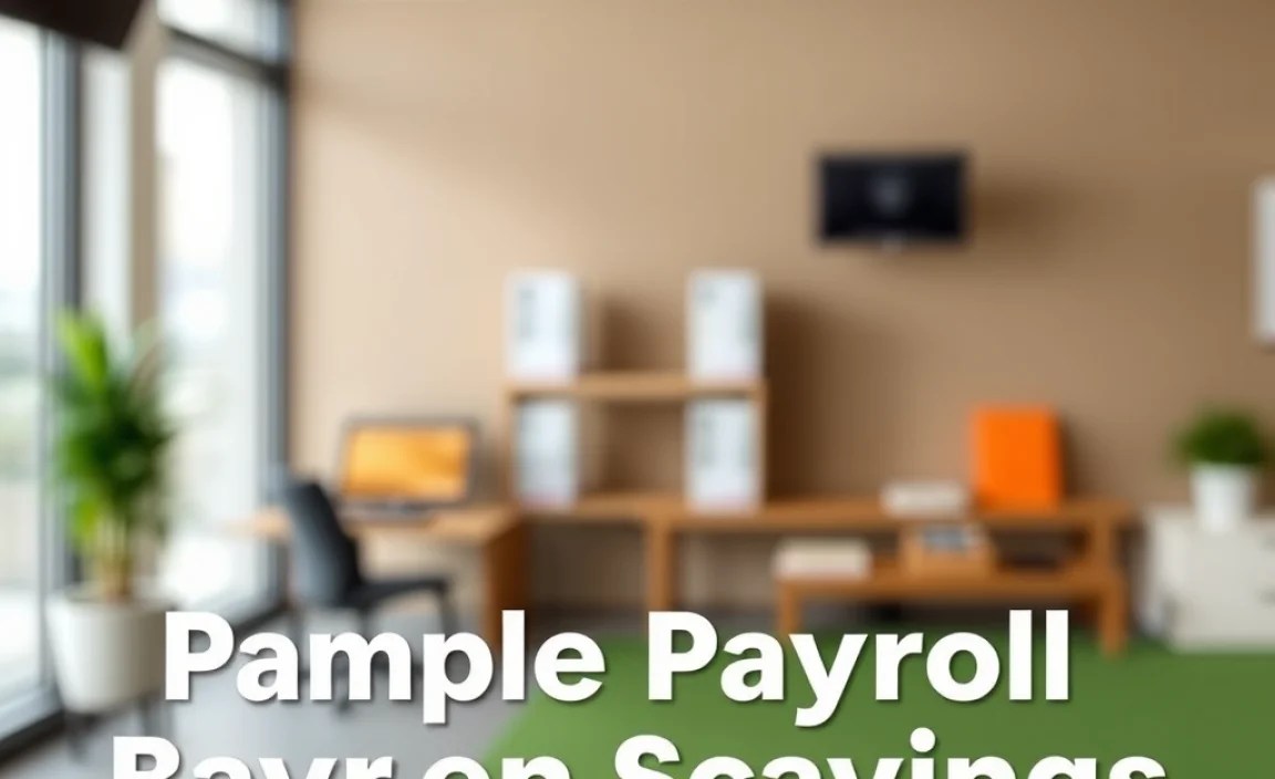 Example Payroll Savings Scenario