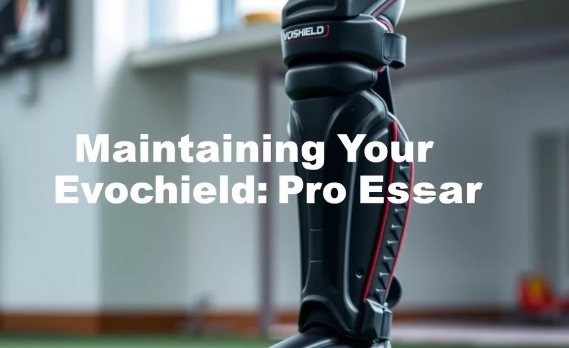 Maintaining Your Evoshield Gear