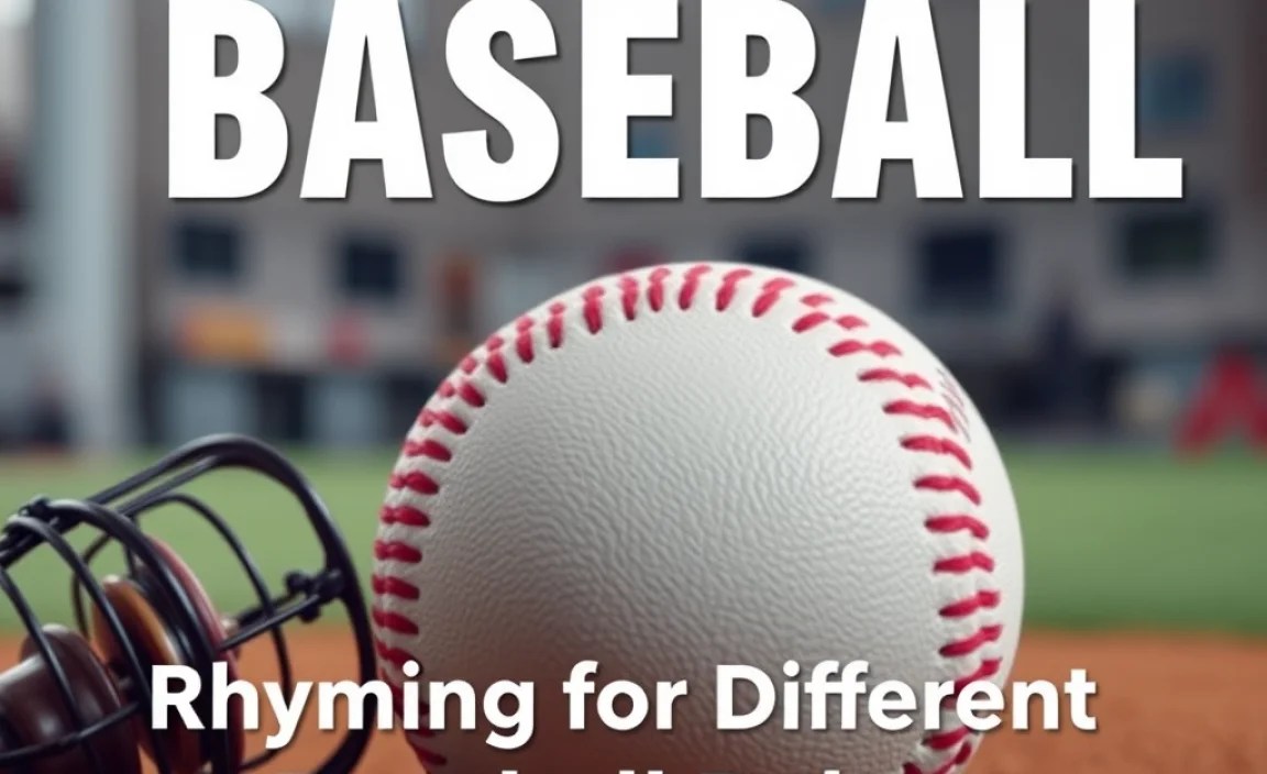 Rhyming for Different Baseball Roles
