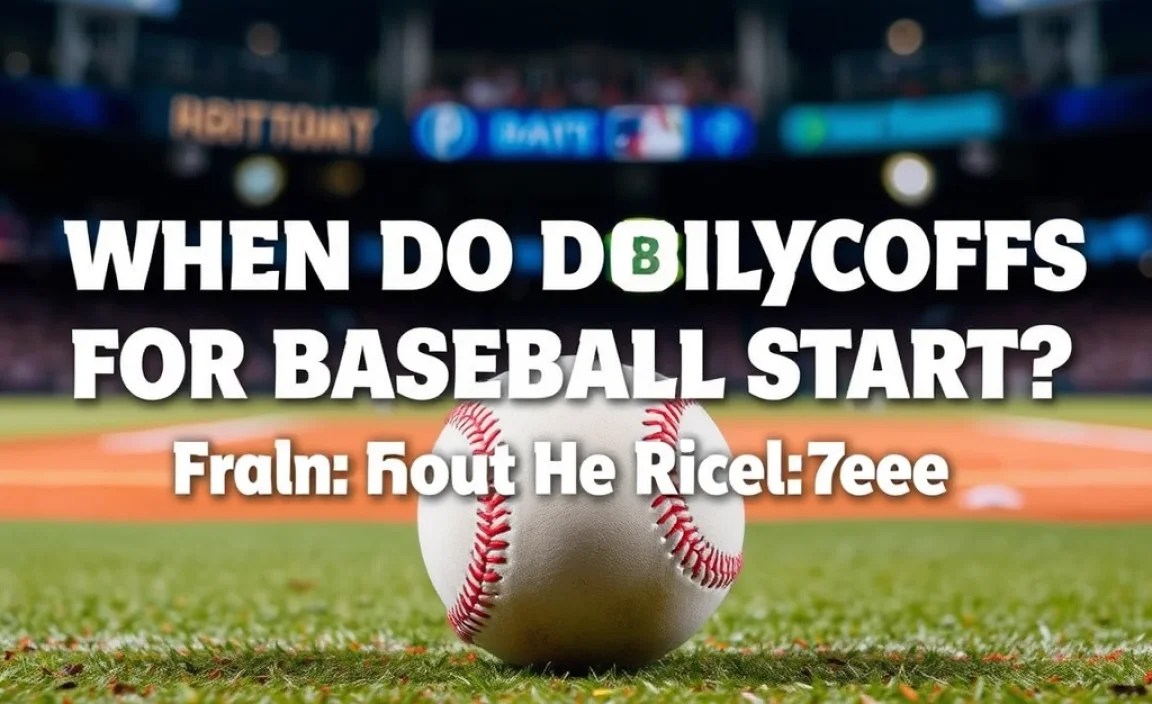 When Do Playoffs For Baseball Start? Find Out Here!