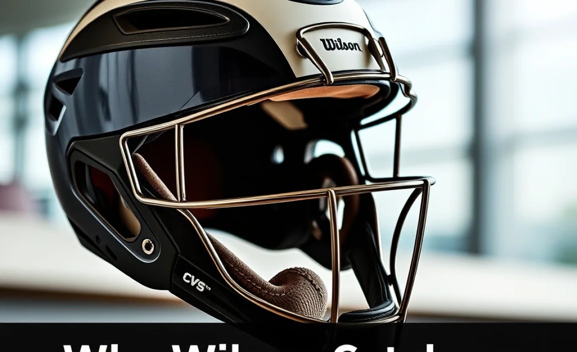 Why Wilson Catchers Helmets?