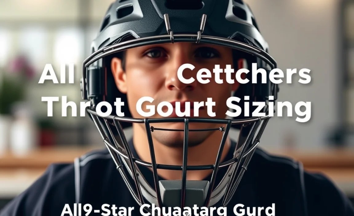 All-Star Throat Guard Sizing Chart (Example)