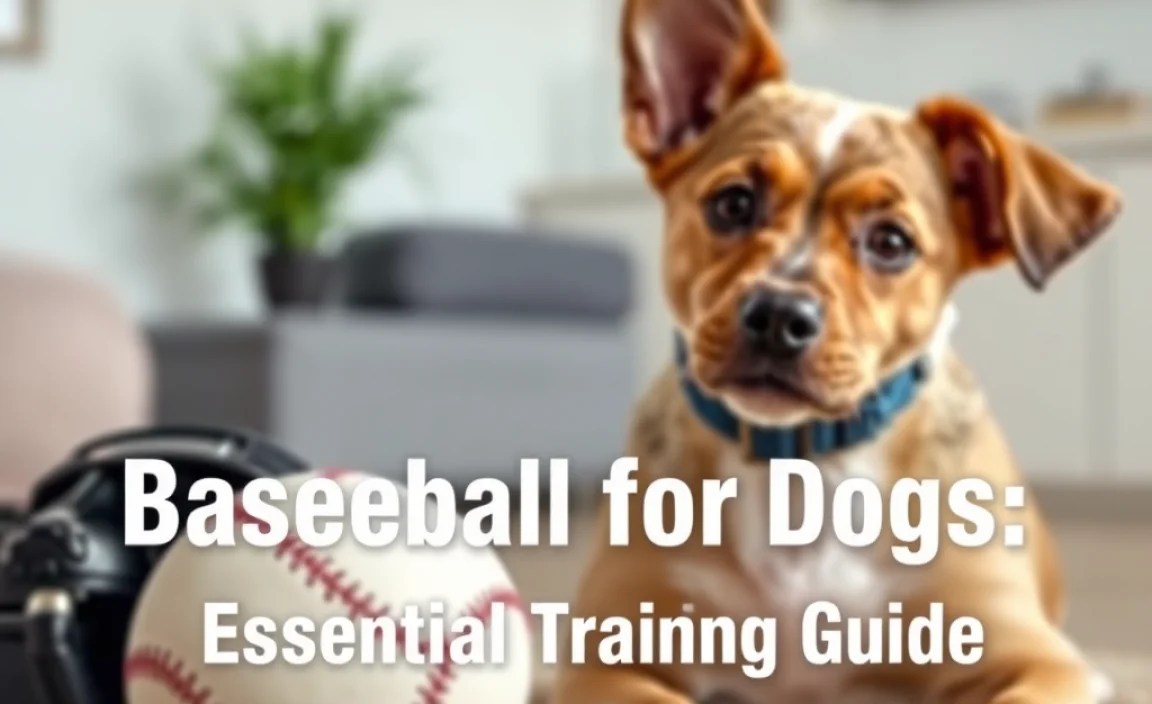 Baseball for Dogs: Essential Training Guide