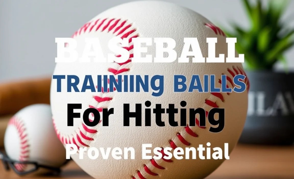Baseball Training Balls For Hitting: Proven Essential