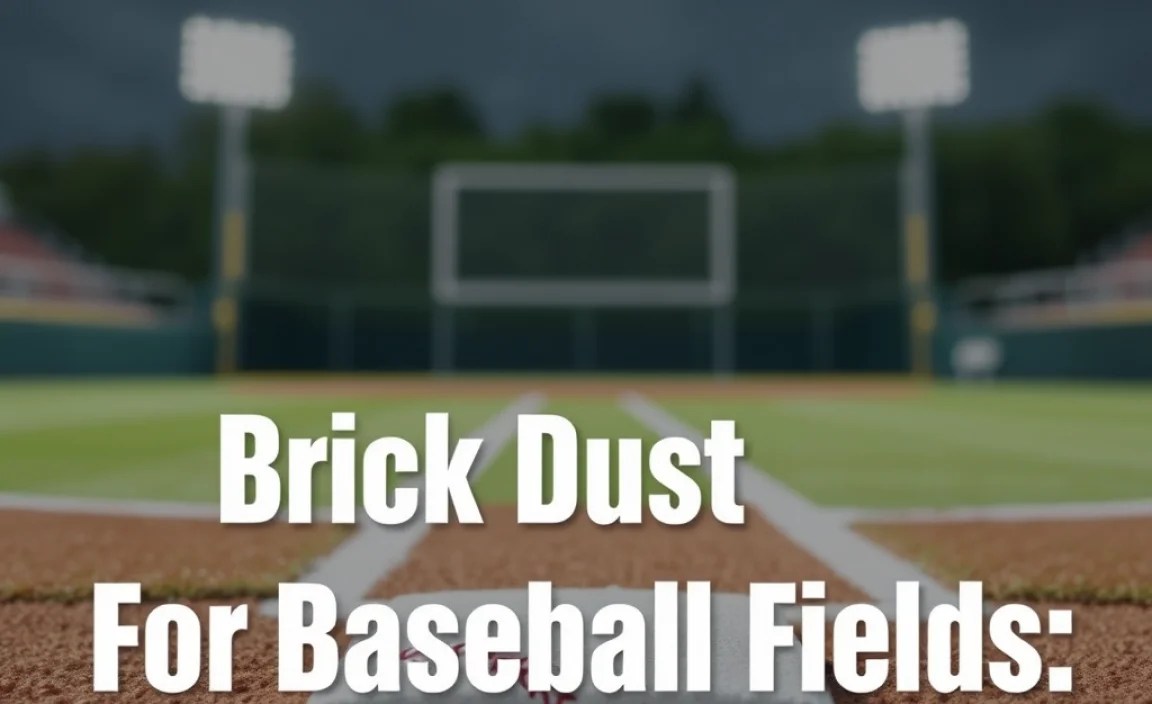 Brick Dust For Baseball Fields: Best Effortless Solution