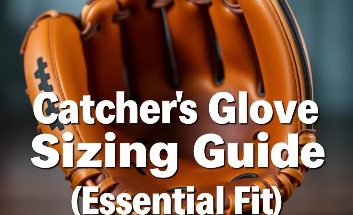 Catcher’s Mitt Sizing Chart (General Guidelines)