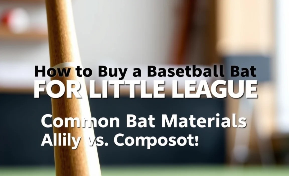 Common Bat Materials: Alloy vs. Composite