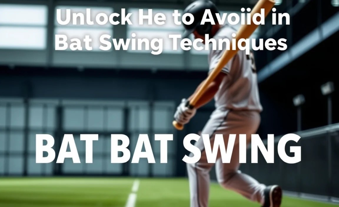 Common Mistakes to Avoid in Bat Swing