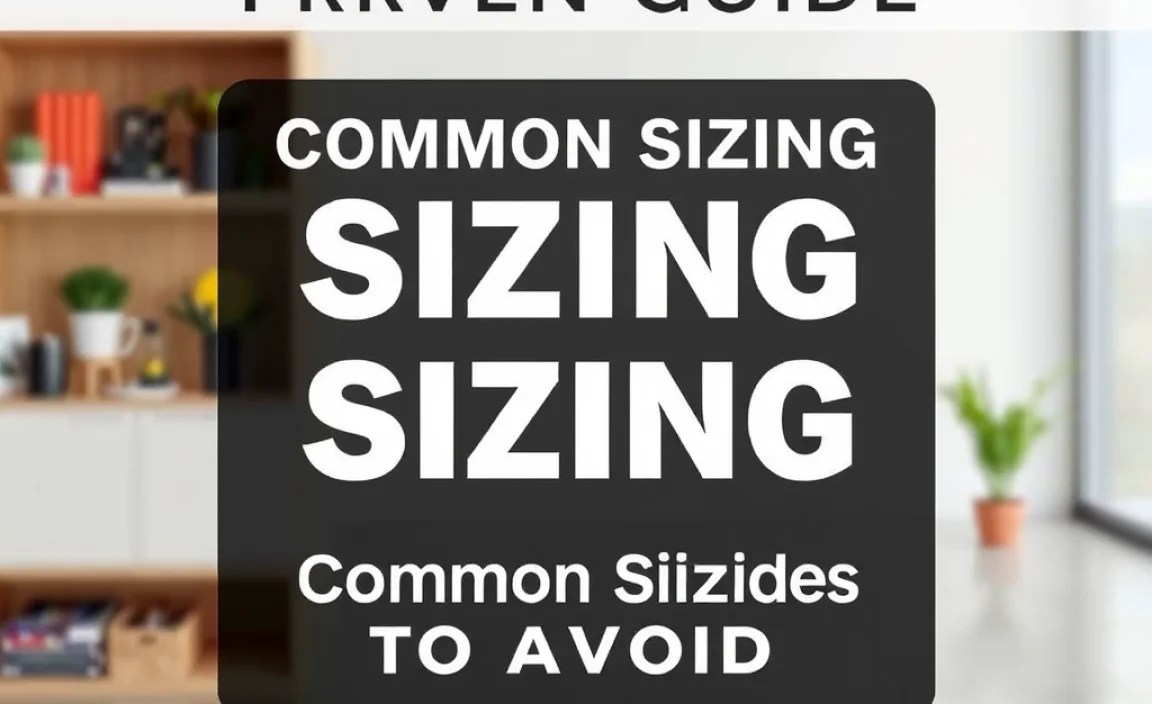 Common Sizing Mistakes to Avoid