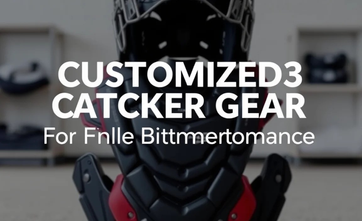 Customized Force3 Catcher Gear For Ultimate Performance