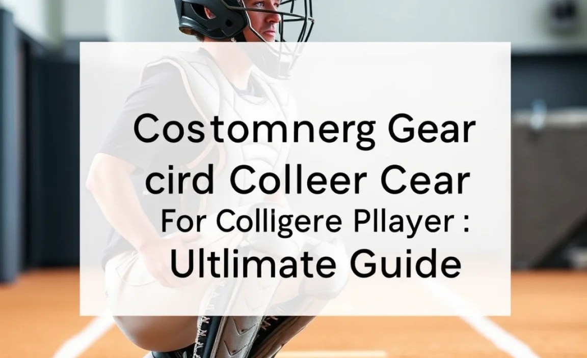 Customizing Your Catcher Gear