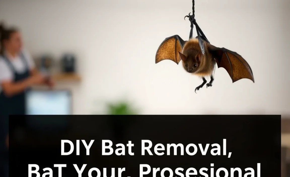 DIY Bat Removal vs. Professional Services