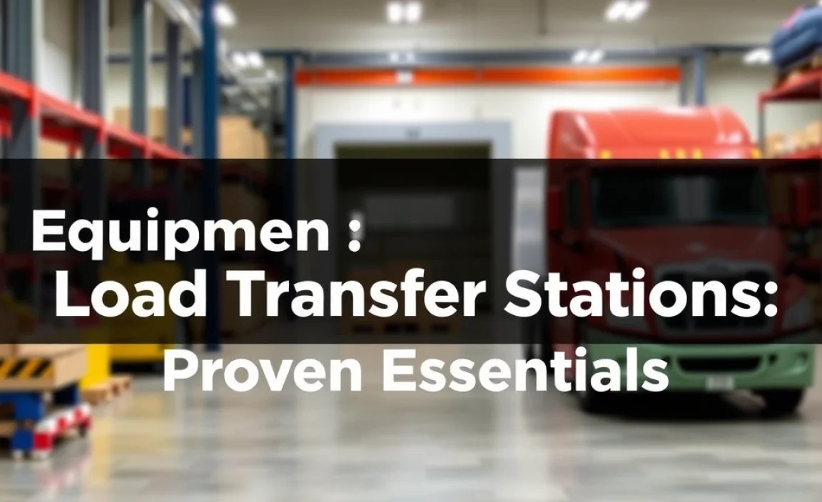 Equipment for Load Transfer Stations: Proven Essentials