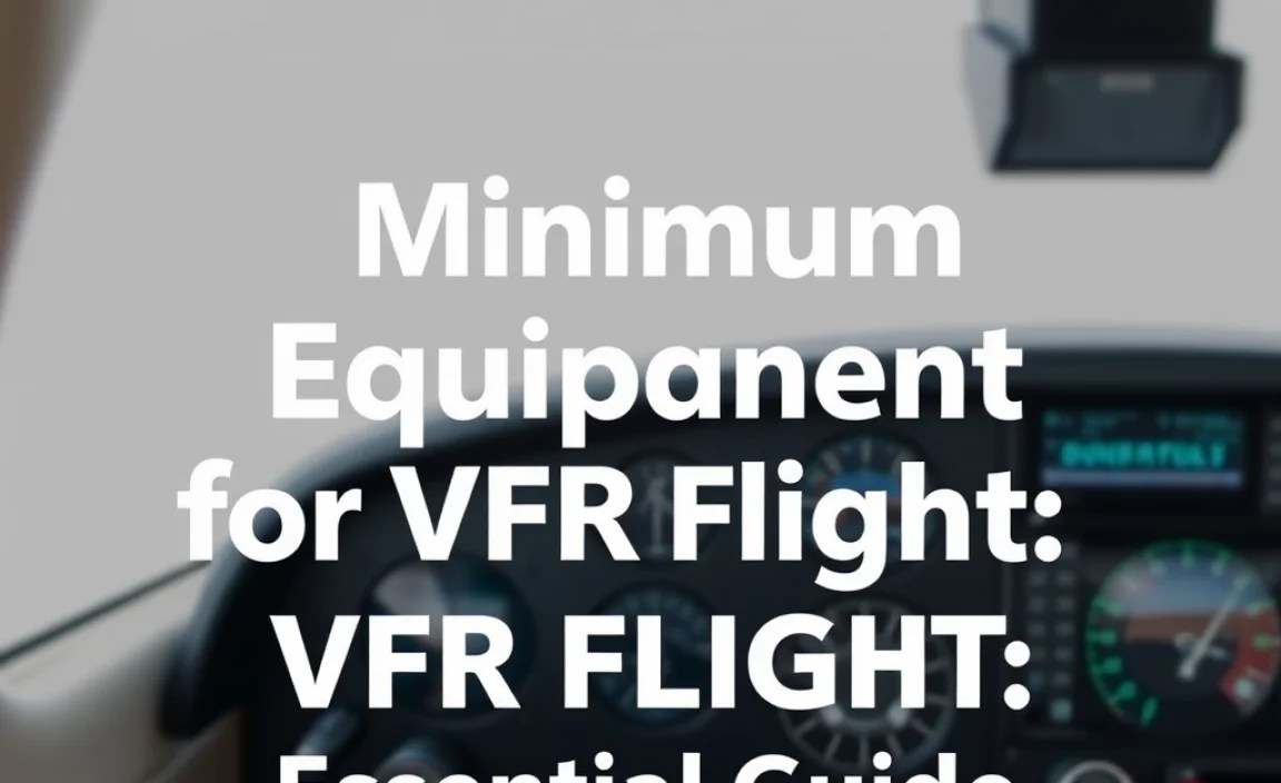 Essential Aircraft Instruments for VFR