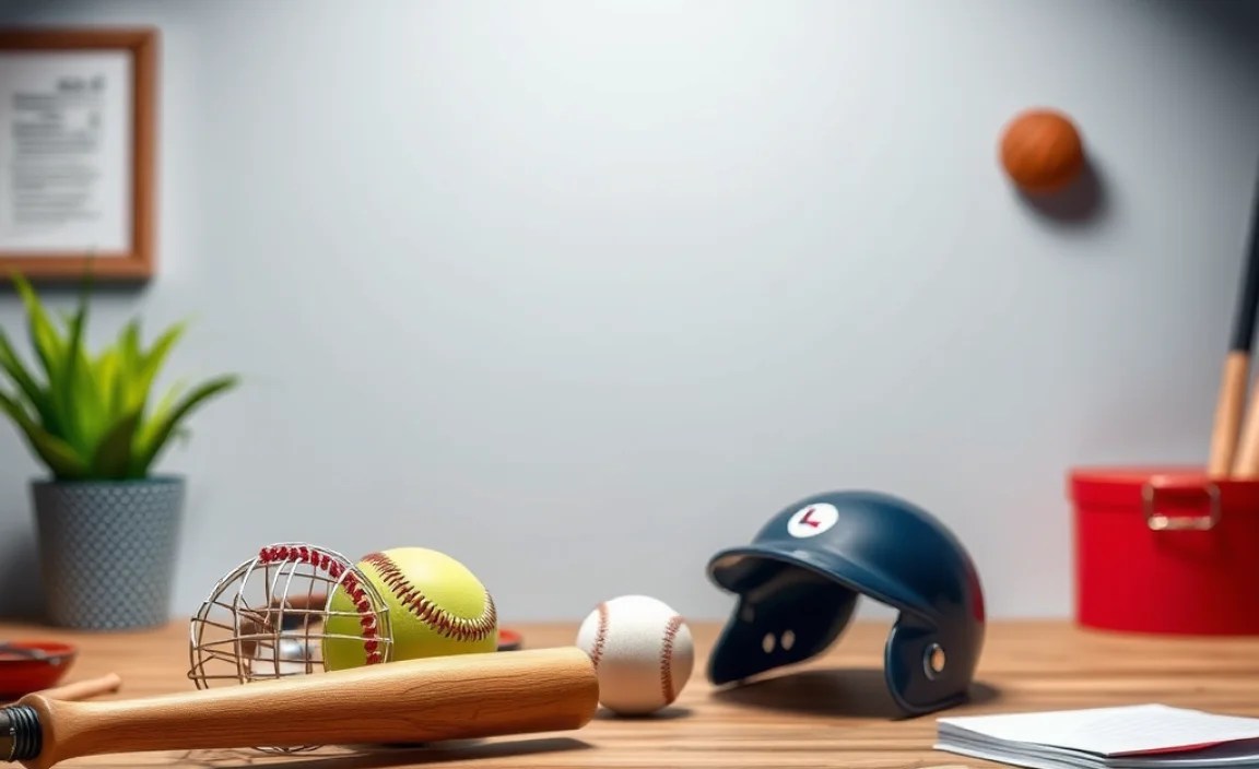 Essential Baseball Equipment Categories