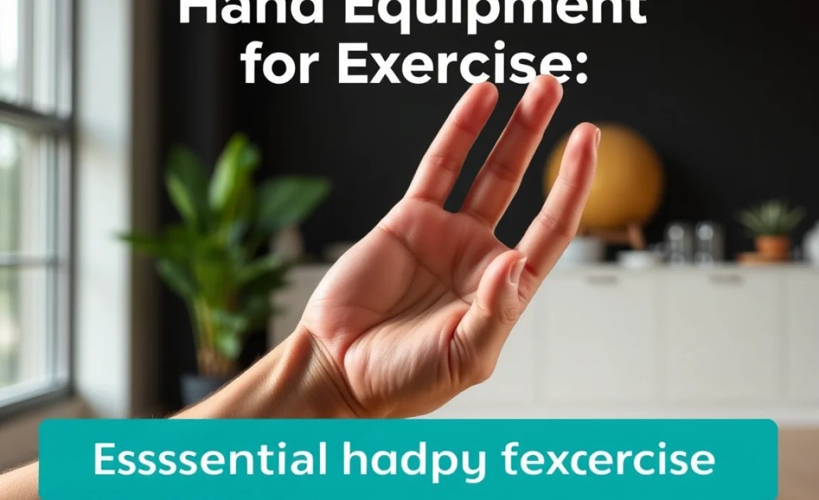 Essential Hand Equipment for Exercise