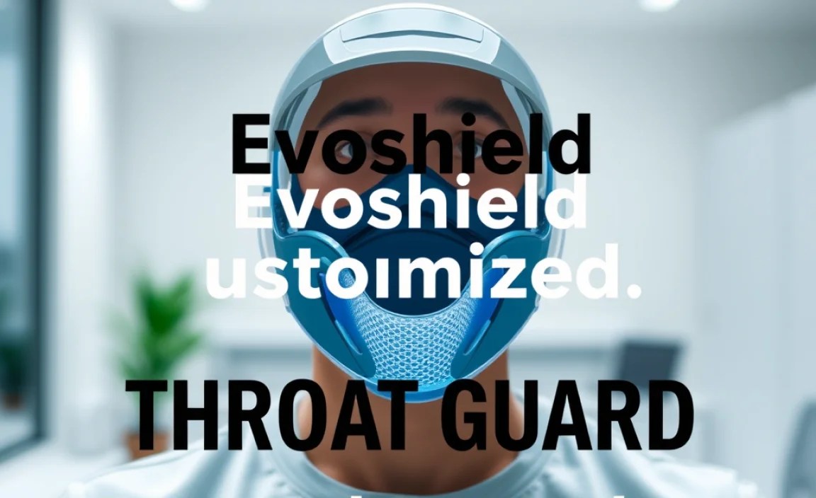 Evoshield Customized Throat Guard: Essential Protection