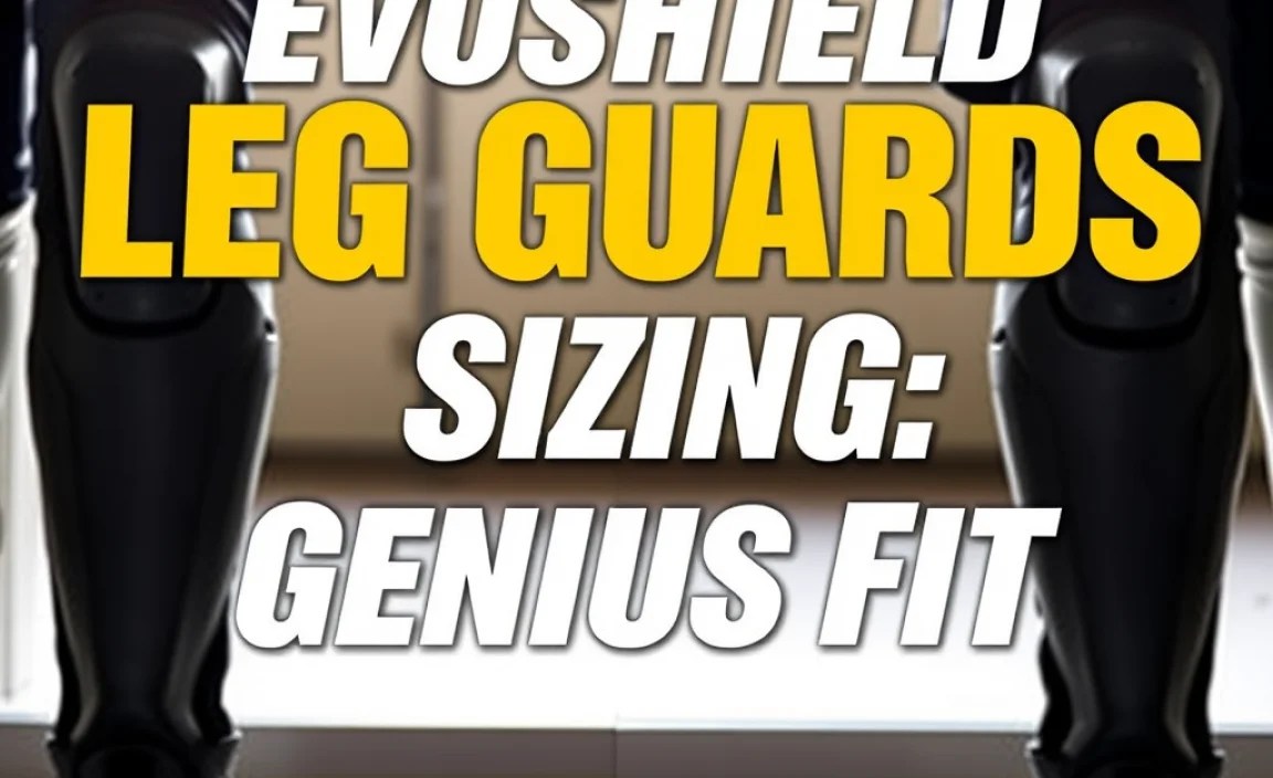 Evoshield Leg Guards Sizing: Genius Fit Guide