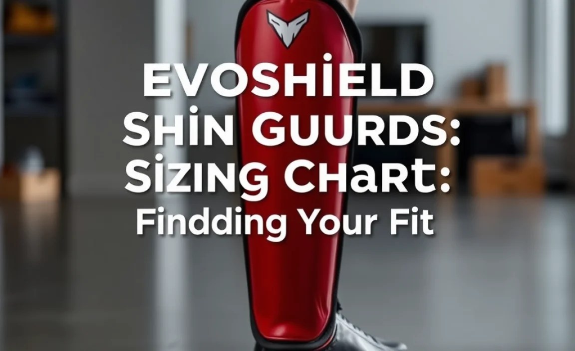 Evoshield Shin Guard Sizing Chart: Finding Your Fit