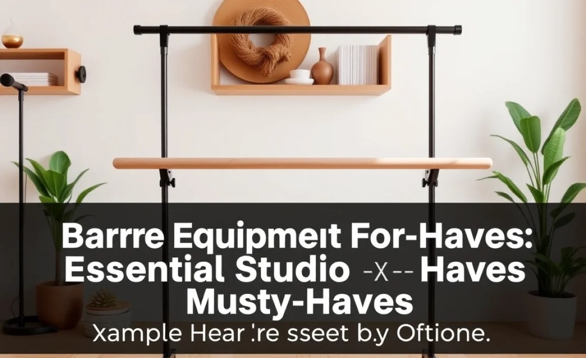 Example Home Barre Setup Options