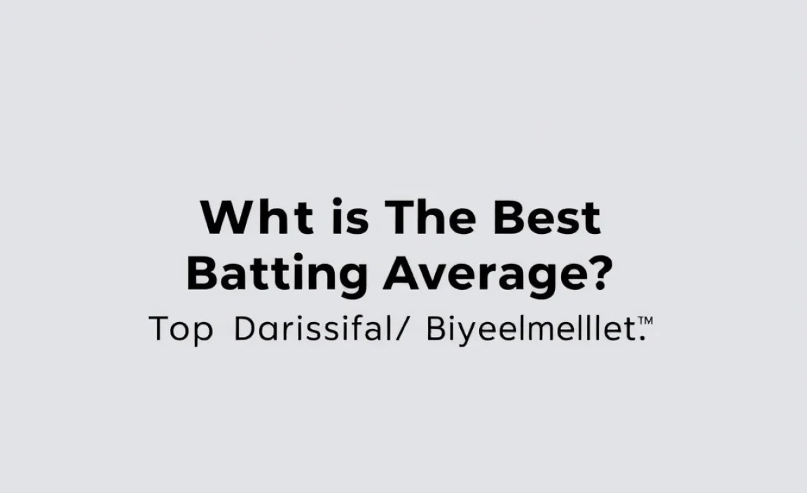 Factors Affecting Batting Averages