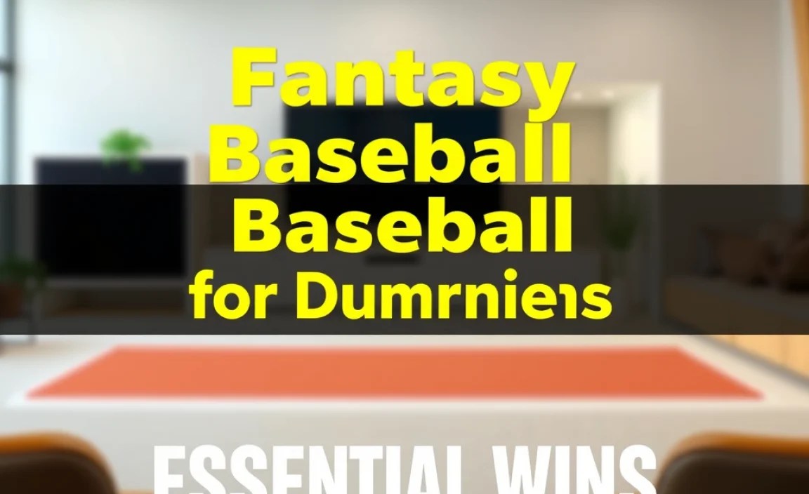 Fantasy Baseball for Dummies: Essential Wins