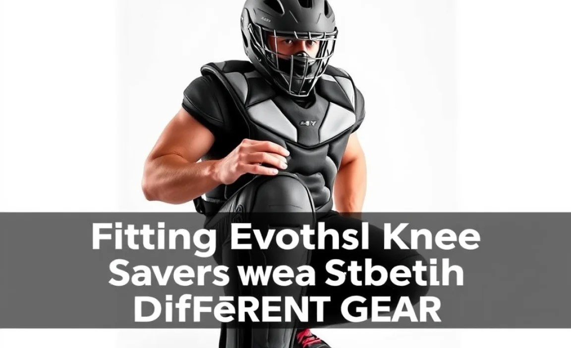 Fitting Evoshield Knee Savers with Different Gear