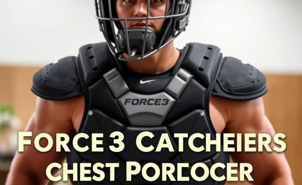Force3 Catchers Chest Protector Models