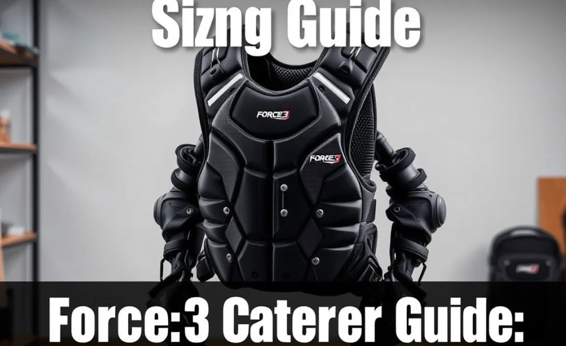Force3 Gear Size Chart
