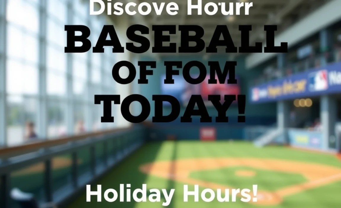 Holiday Hours
