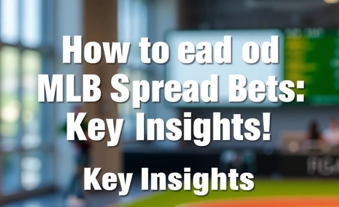 How to Read MLB Spread Bets