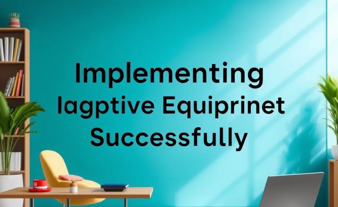 Implementing Adaptive Equipment Successfully