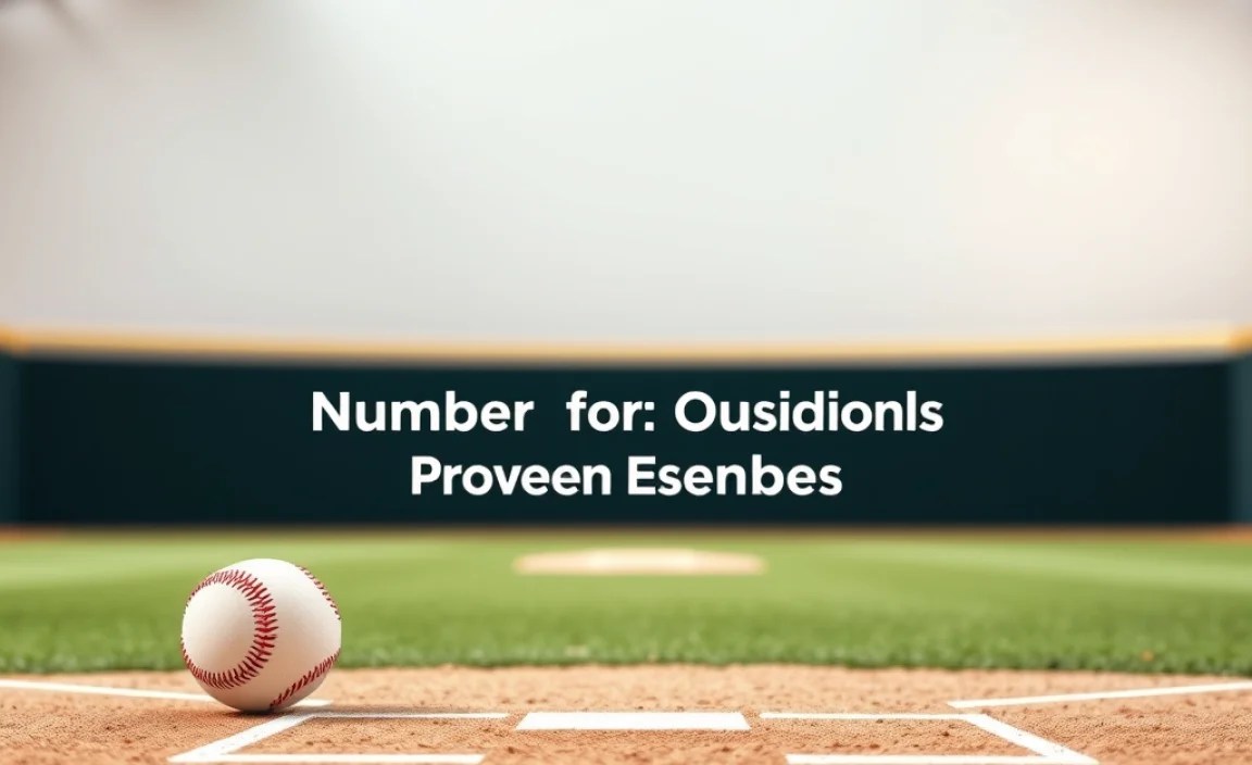 Infield vs. Outfield Numbers